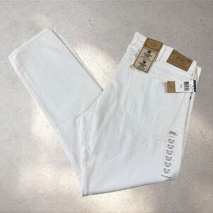 Polo Ralph Lauren Sullivan Slim Garment-Dyed White Pants Jeans Men's Sz 38x32